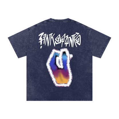 Full Crimp - Snow Washed Oversized Tee