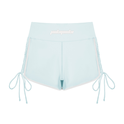 26 Essential - Women’s Color Block High Waisted Shorts