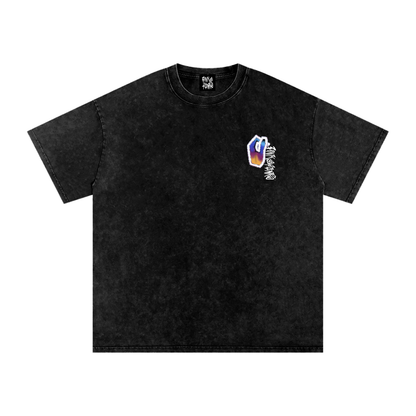 Full Crimp - Snow Washed Oversized Tee