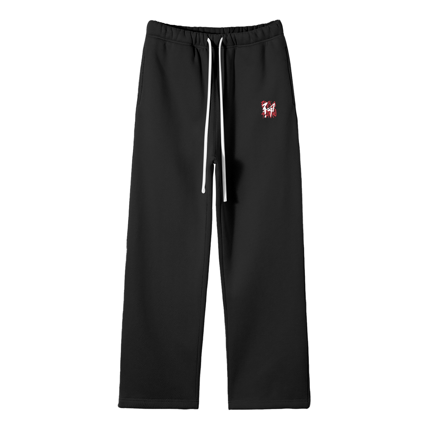 Simple Logo - Thick Straight Leg Sweatpants