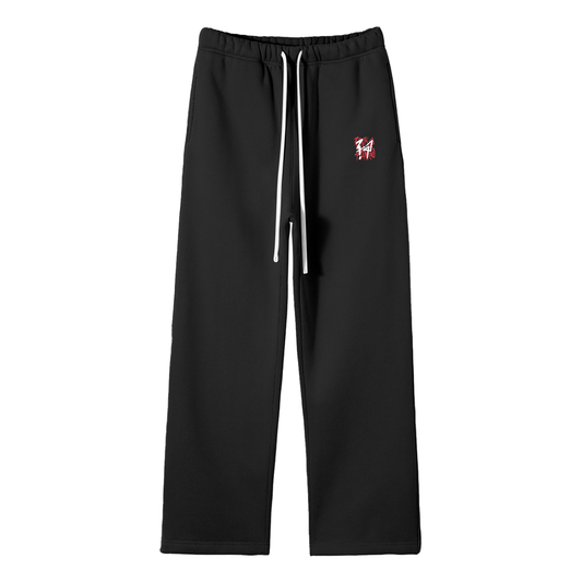 Simple Logo - Thick Straight Leg Sweatpants