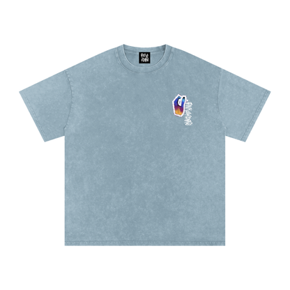 Full Crimp - Snow Washed Oversized Tee