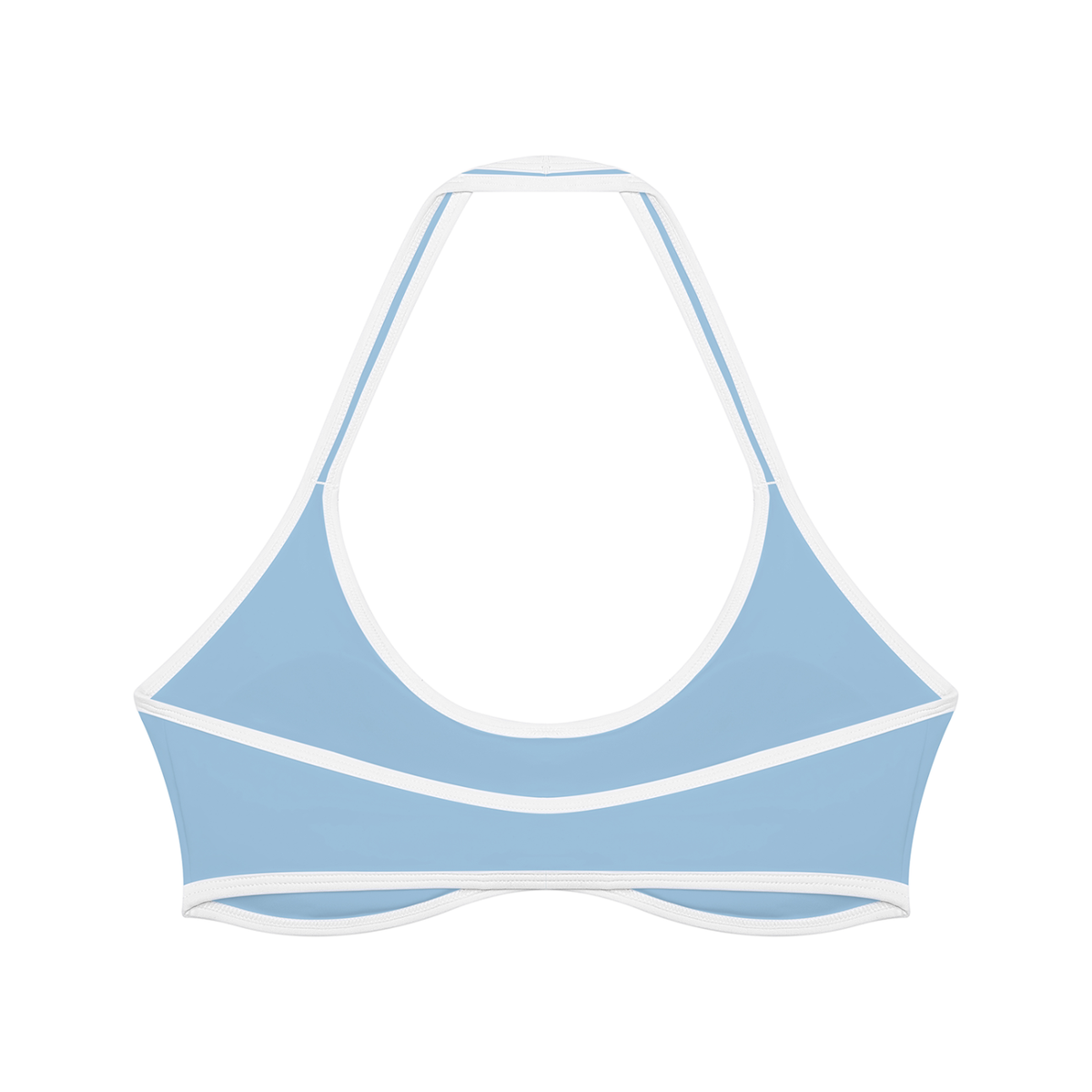 26 Essential - Women's Halter Color Block Sports Bra