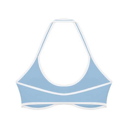 26 Essential - Women's Halter Color Block Sports Bra