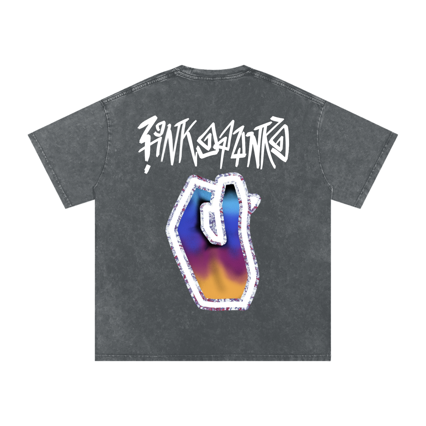 Full Crimp - Snow Washed Oversized Tee