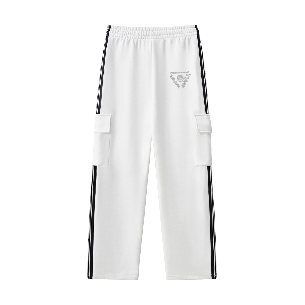 Iconic - Side Stripe Straight-Leg Pants