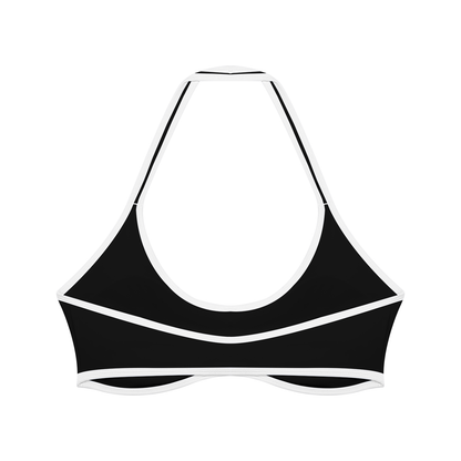 26 Essential - Women's Halter Color Block Sports Bra