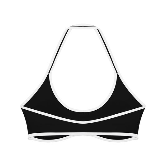 26 Essential - Women's Halter Color Block Sports Bra
