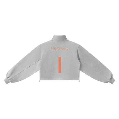 Run x Climb - Women’s Mock-Neck Quarter-Zip Sweatshirt
