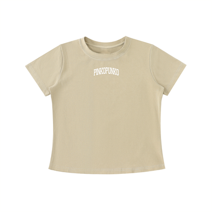 Summer Sunflowers - Washed Slim Fit Tee