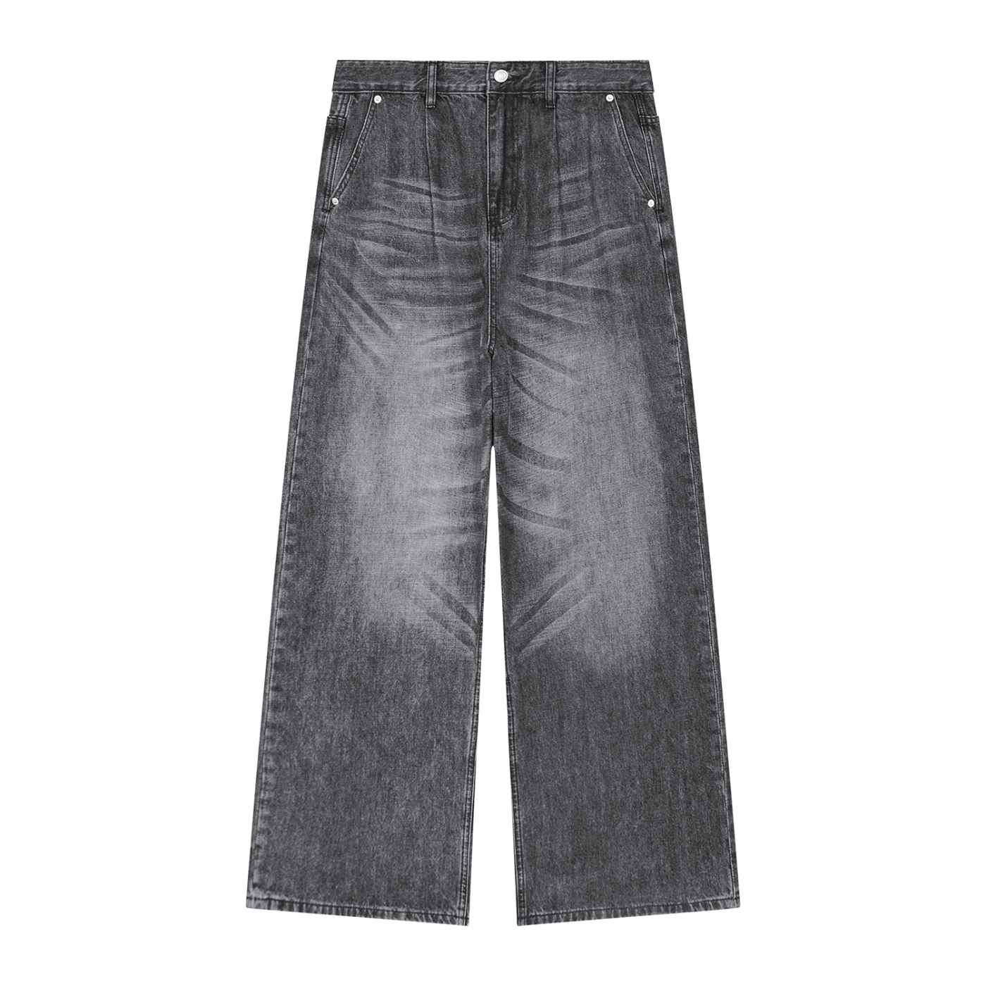 Pin and Pang - Vintage Wash Denim Jeans