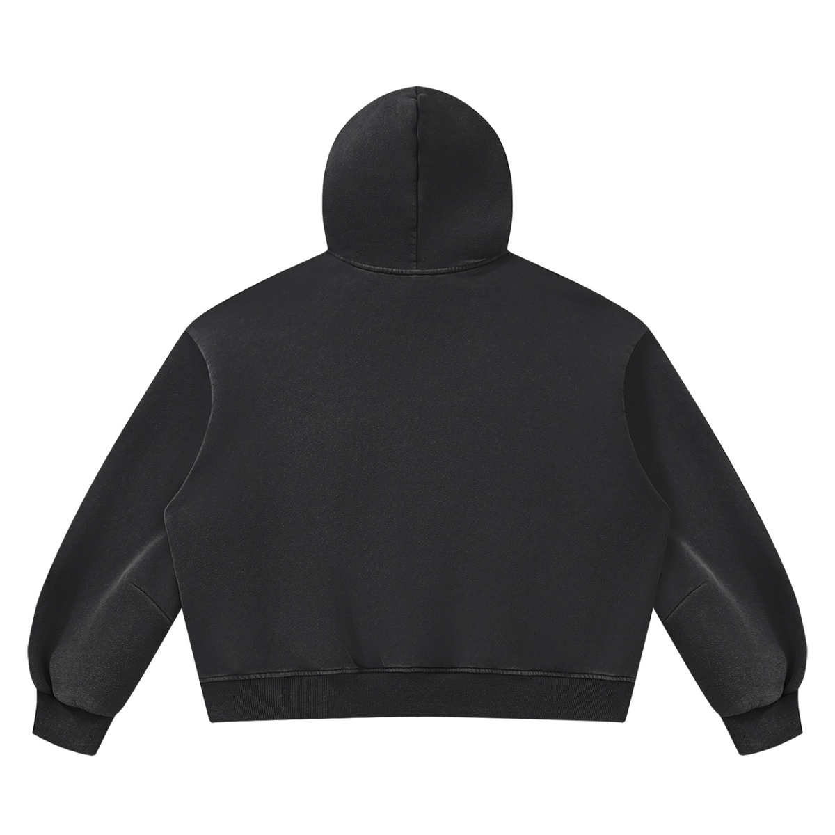 Iconic - Unisex Vintage Wash Boxy Fleece Hoodie