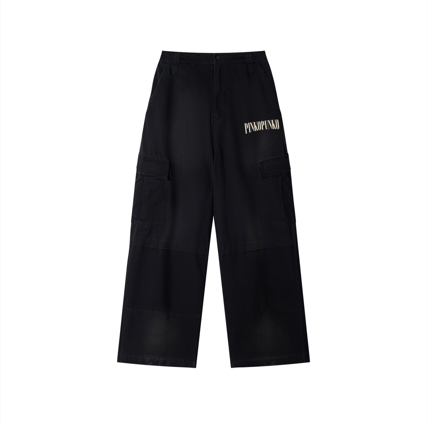 Iconic - Sunfade Washed Wide Leg Cargo Pants