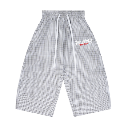 Fashion Ahh Climber's - Plaid Capri Shorts