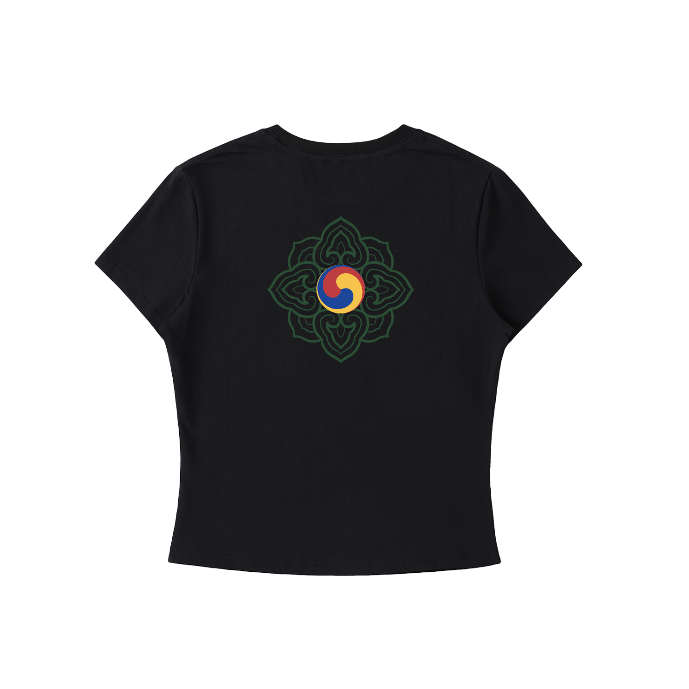 Dancheong Crane - Bodycon Tee