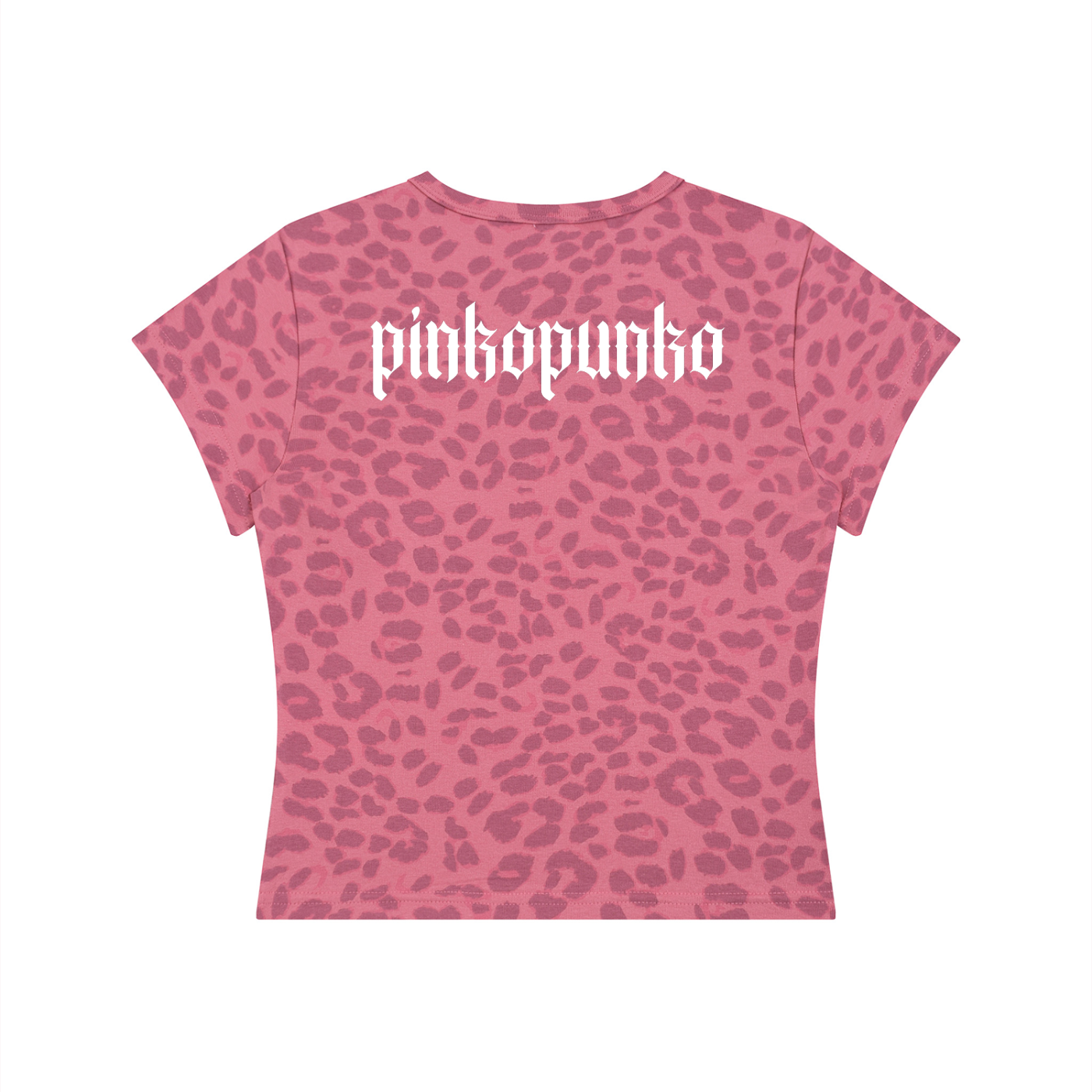 Butterfly - Women’s Leopard Crop T-Shirt