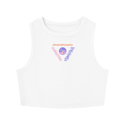 Inversion - Women's Tight Crewneck Crop Tank Top