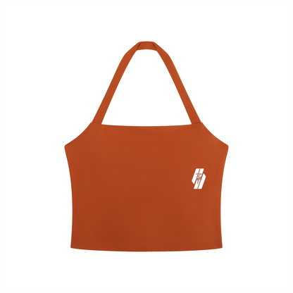 26 Essential - Halter Crop Sports Bra