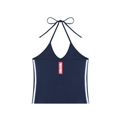 Graffiti - Halter Crop Tank Top