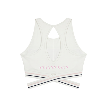 Criss-Cross Band Sports Bra