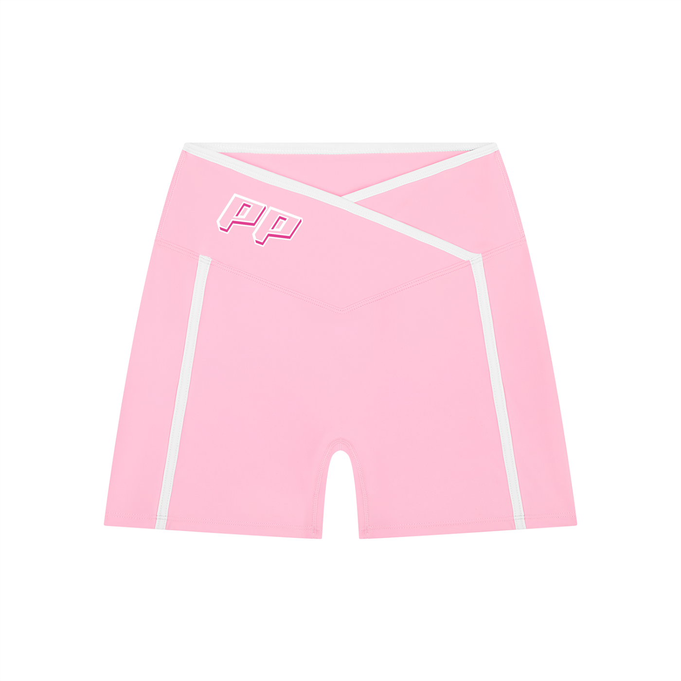 26 Essential - High Rise Color Block Shorts