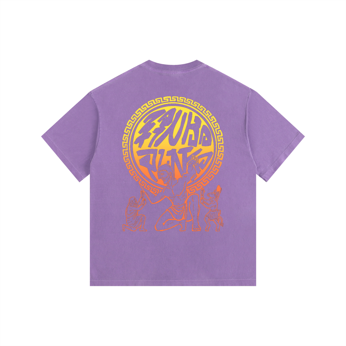 Rise of the Titans - Vintage Washed Oversized Tee