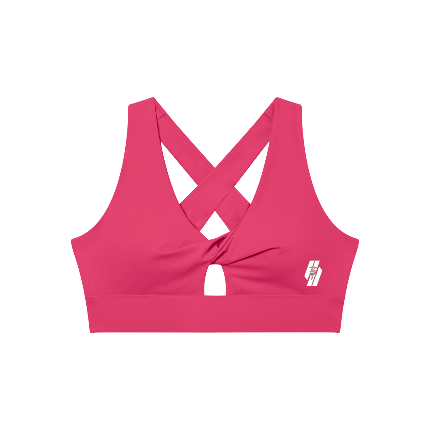 26 Essential - Twist Front V-Neck Sports Bra