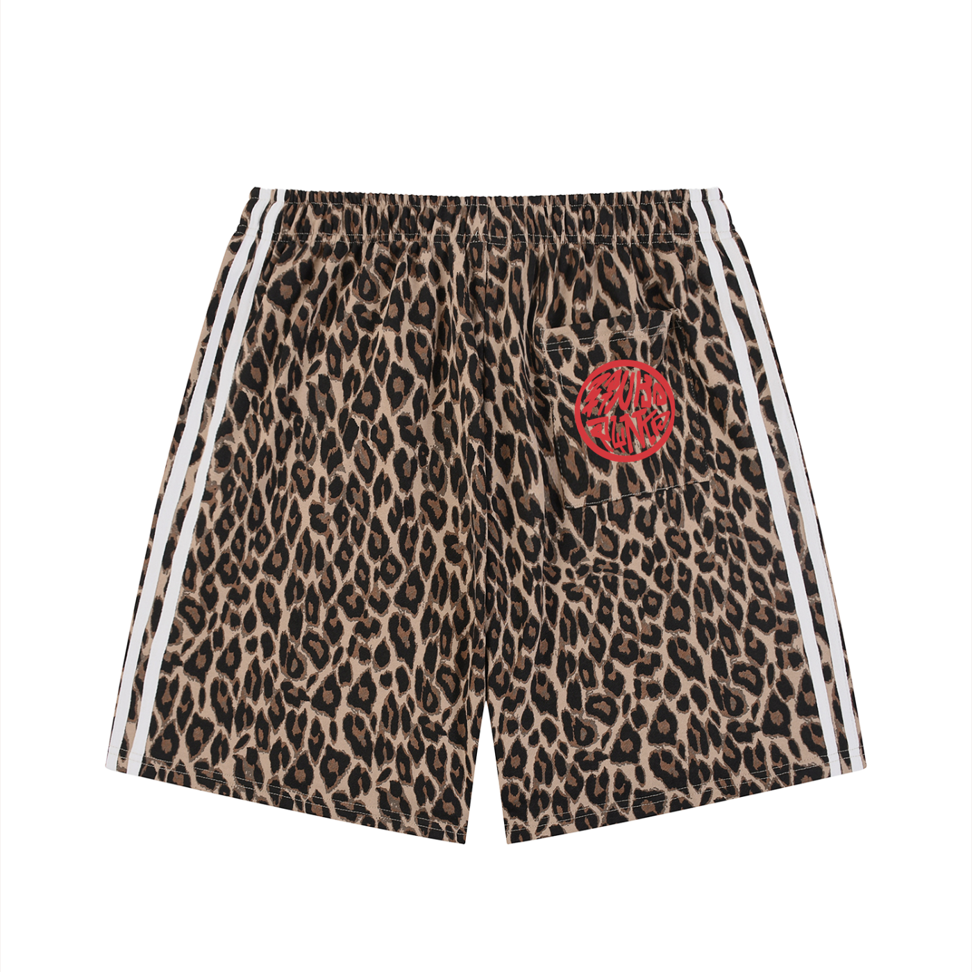 Graffiti - Leopard Drawstring Shorts