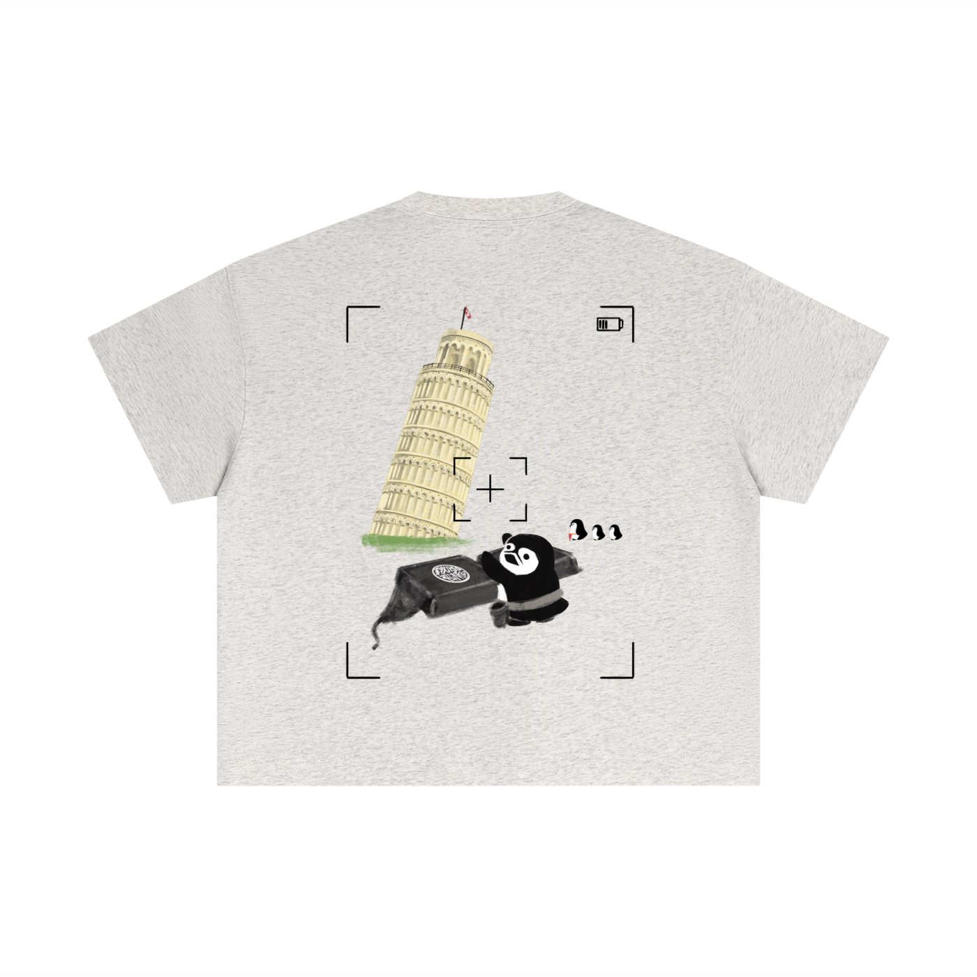 DinkoDunko: Spotting Pisa - Essential Boxy Tee