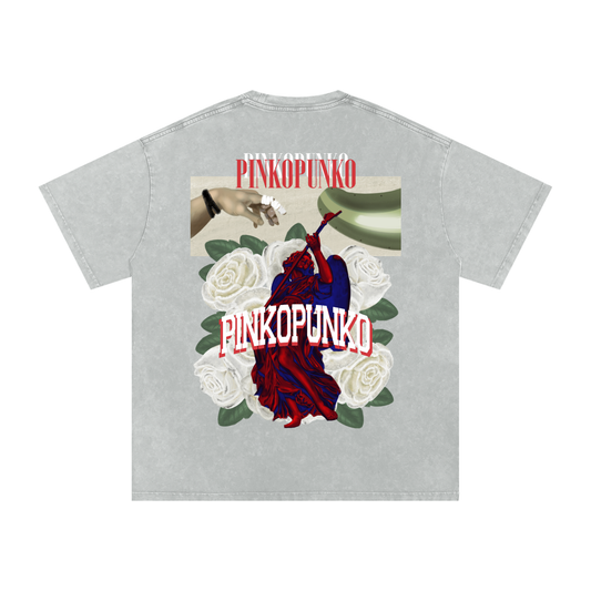 Creation of Dual Tex - Oversized Washed Tee