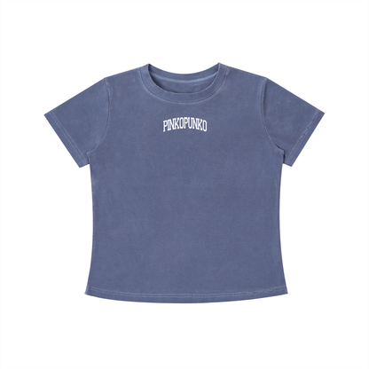 Summer Sunflowers - Washed Slim Fit Tee