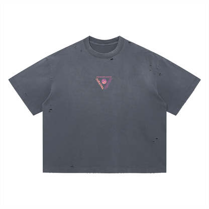 Ancient Slabology - Vintage Washed Distressed Boxy Oversized T-Shirt