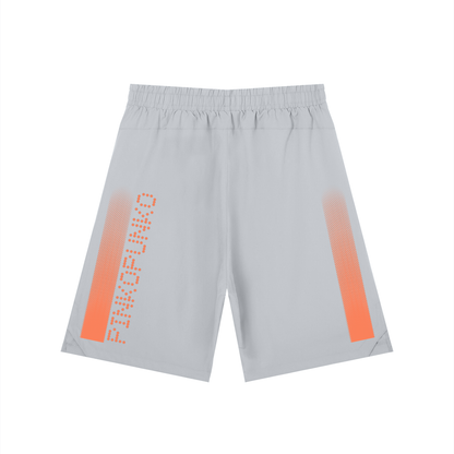 Run x Climb - Solid Elastic Waist Shorts