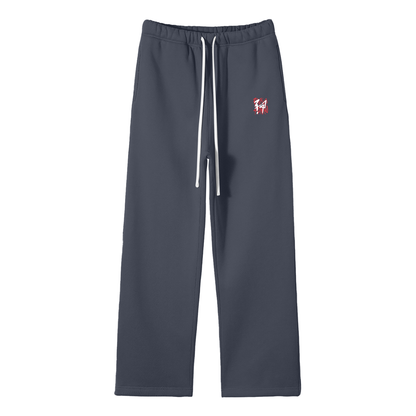 Simple Logo - Thick Straight Leg Sweatpants