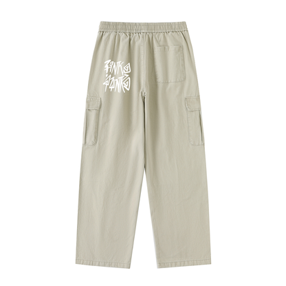 Drawstring Cargo Pants