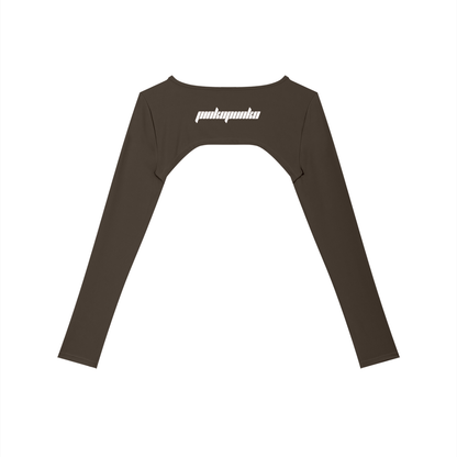 26 Essential - Cutout Long Sleeve Shrug