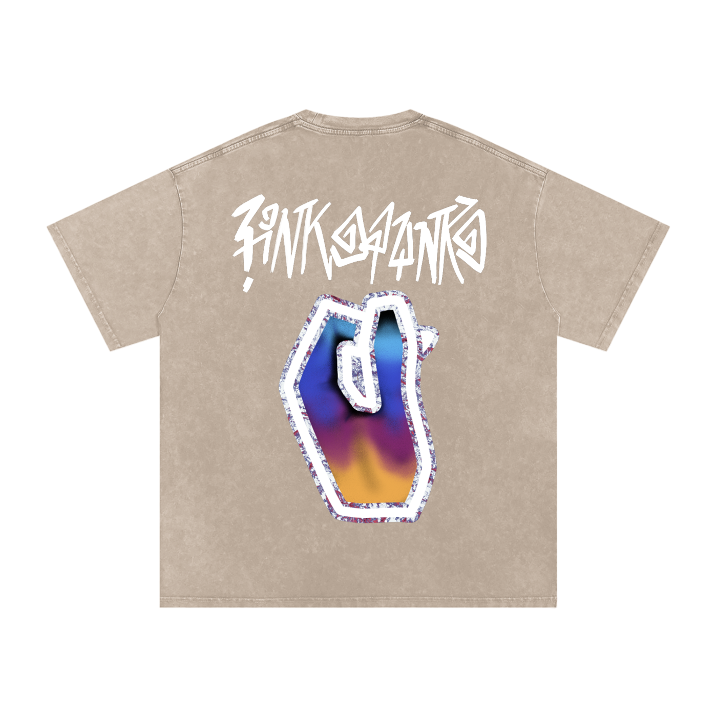 Full Crimp - Snow Washed Oversized Tee