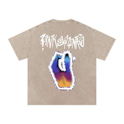 Full Crimp - Snow Washed Oversized Tee