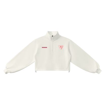 Iconic - Women’s Mock-Neck Quarter-Zip Sweatshirt