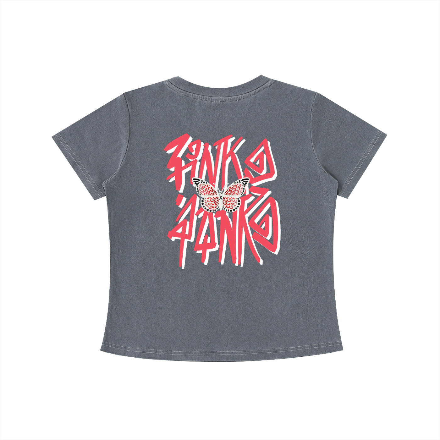 Butterfly Classic 25 - Washed Slim Fit Tee