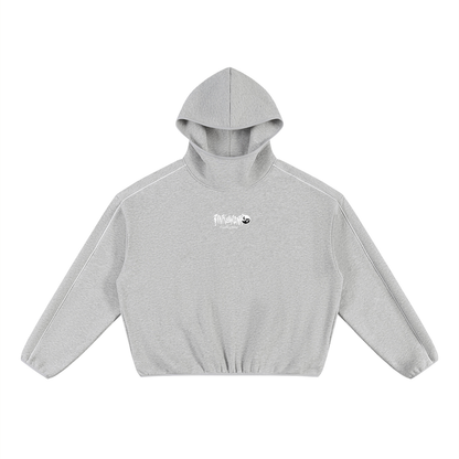 Pin and Pang - Boxy Piping Fleece Hoodie
