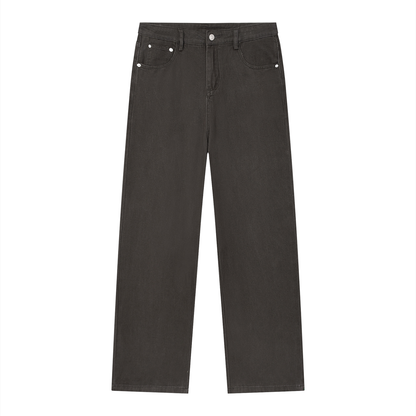 Iconic - Vintage Wash Straight Leg Jeans