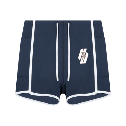 26 Essential - High Rise Color Block Legging Shorts