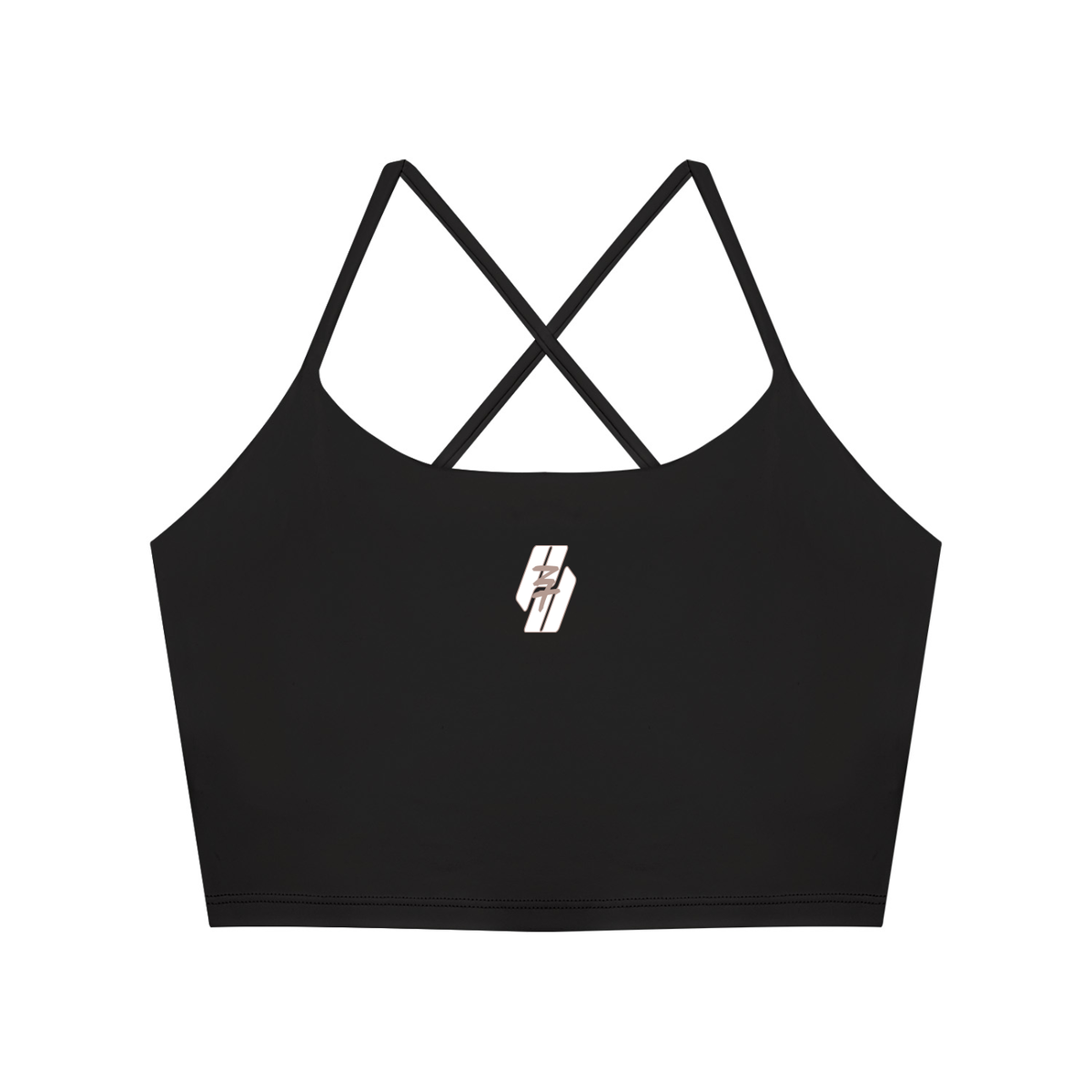 26 Essential - Women's Ruched Cropped Tank Top