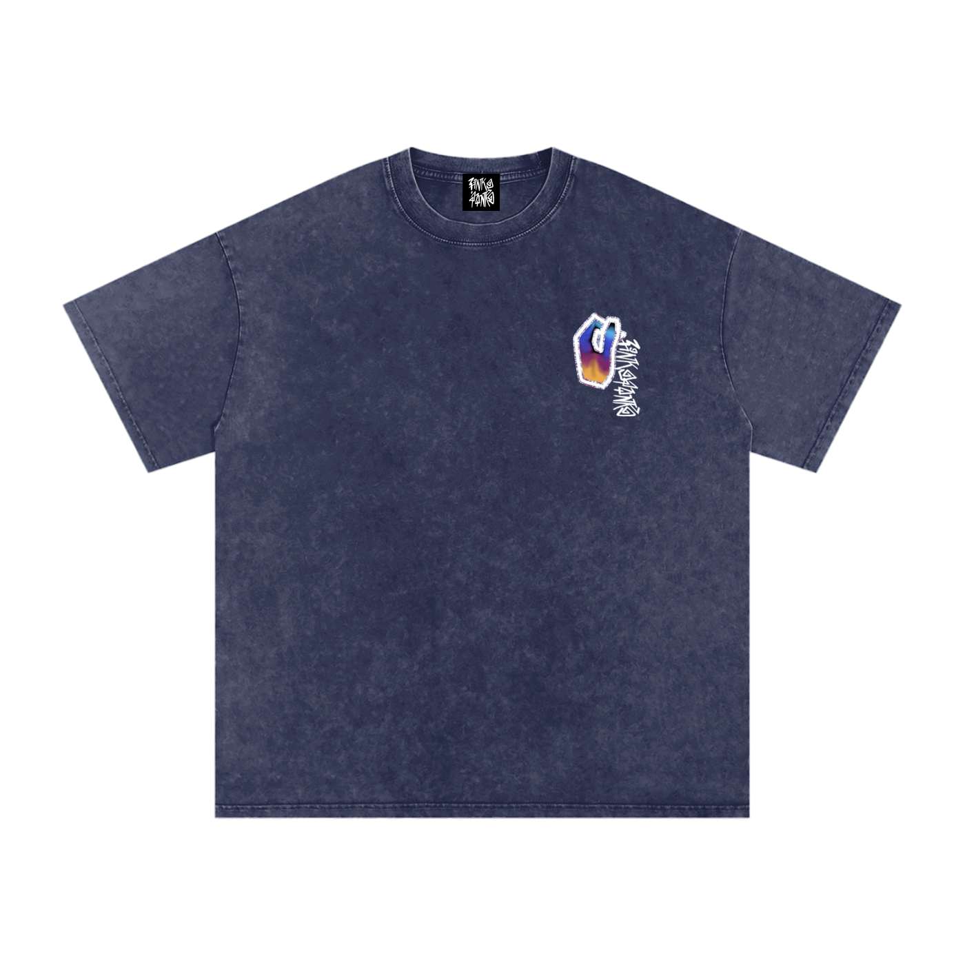 Full Crimp - Snow Washed Oversized Tee