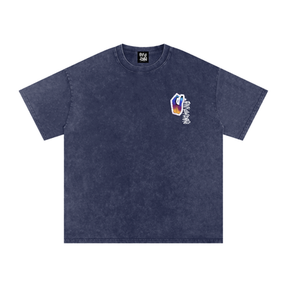 Full Crimp - Snow Washed Oversized Tee