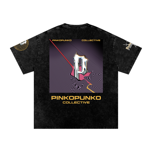 The Art in Motion - Oversized Washed Tee