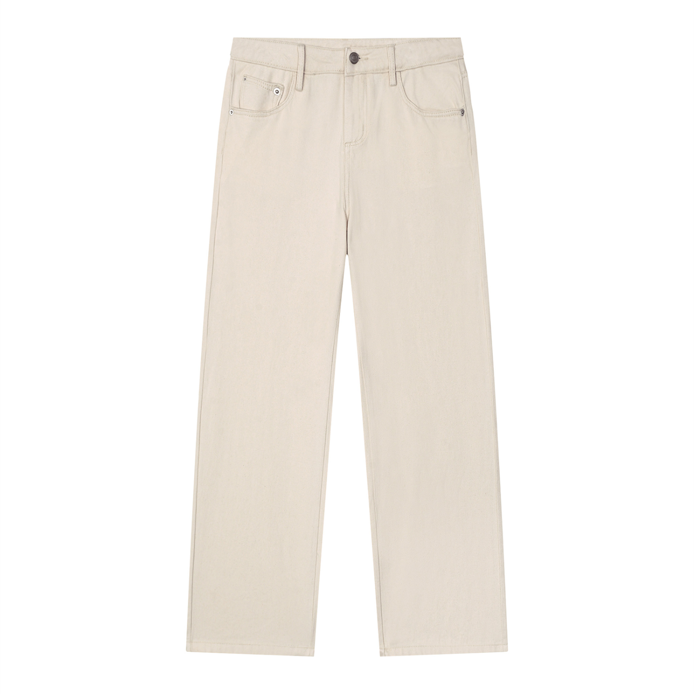 Iconic - Vintage Wash Straight Leg Jeans