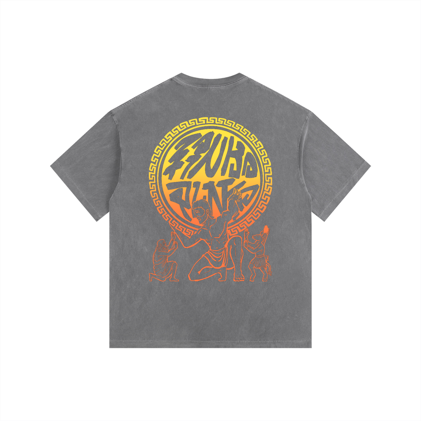 Rise of the Titans - Vintage Washed Oversized Tee