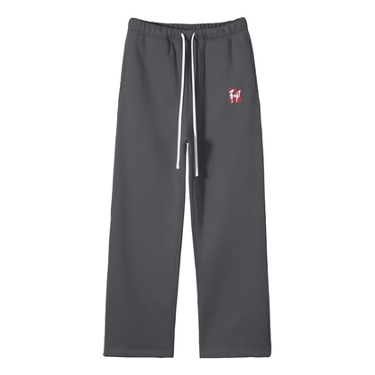 Simple Logo - Thick Straight Leg Sweatpants